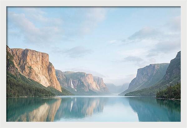 Western Brook Pond Fjord Serenity