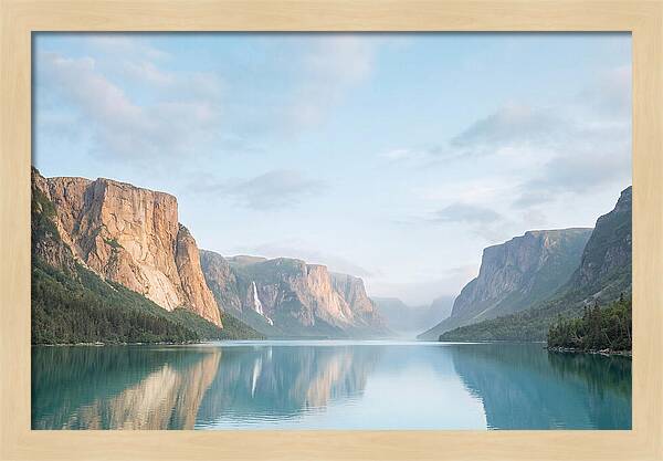 Western Brook Pond Fjord Serenity