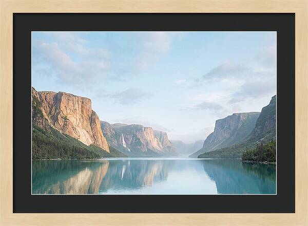 Western Brook Pond Fjord Serenity