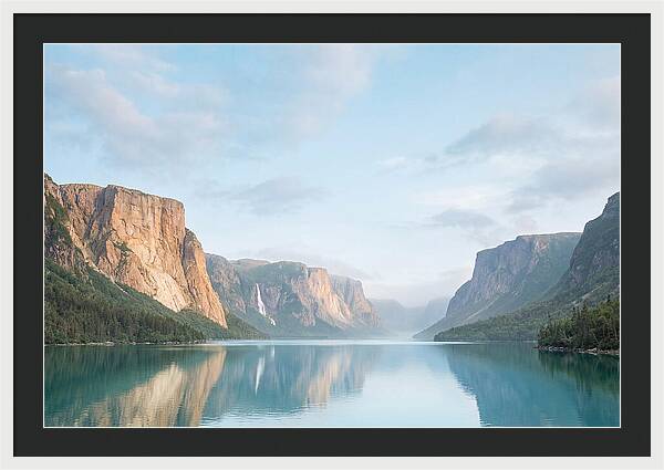 Western Brook Pond Fjord Serenity