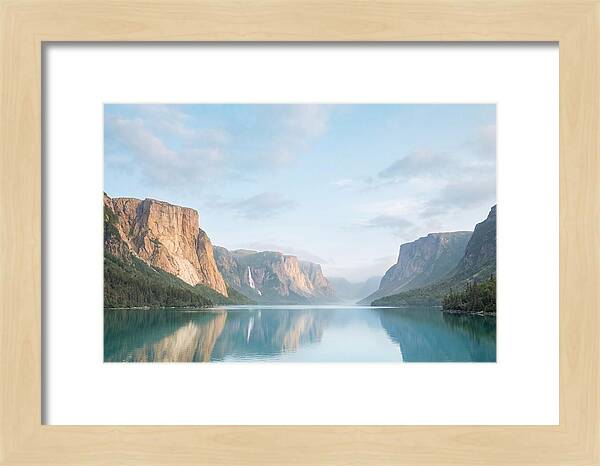 Western Brook Pond Fjord Serenity
