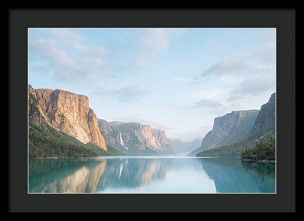 Western Brook Pond Fjord Serenity