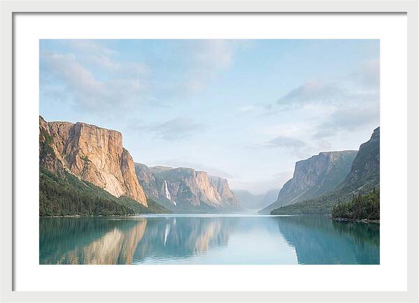 Western Brook Pond Fjord Serenity