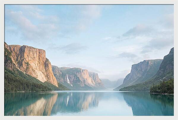 Western Brook Pond Fjord Serenity