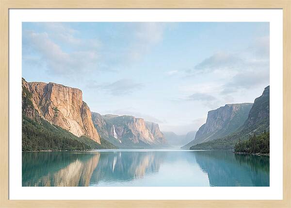 Western Brook Pond Fjord Serenity
