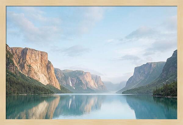 Western Brook Pond Fjord Serenity