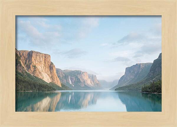 Western Brook Pond Fjord Serenity