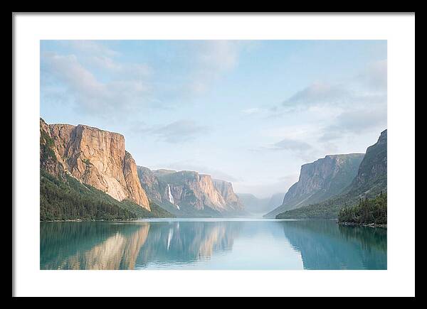 Western Brook Pond Fjord Serenity