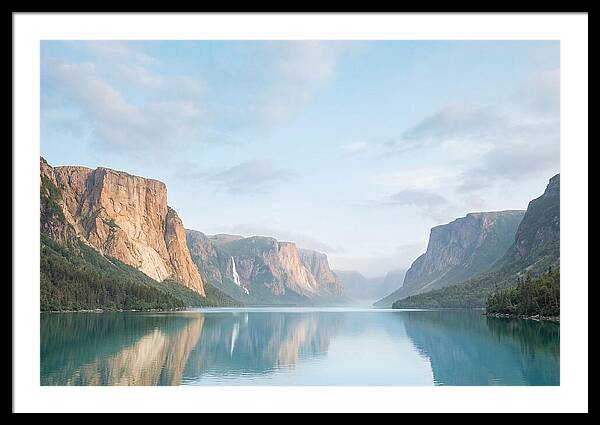 Western Brook Pond Fjord Serenity
