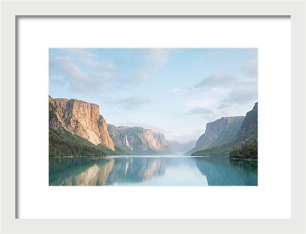 Western Brook Pond Fjord Serenity