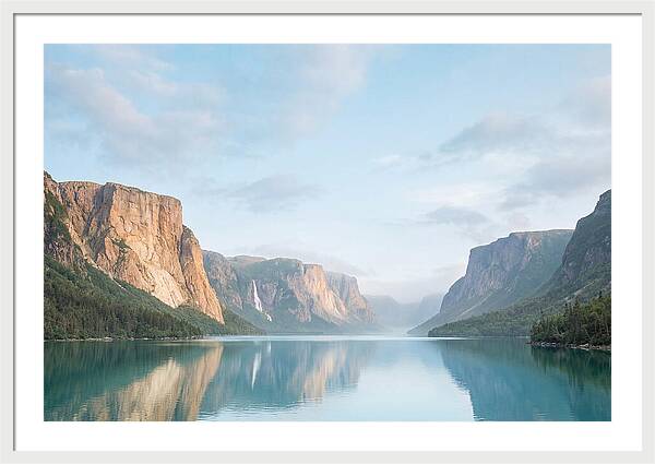 Western Brook Pond Fjord Serenity