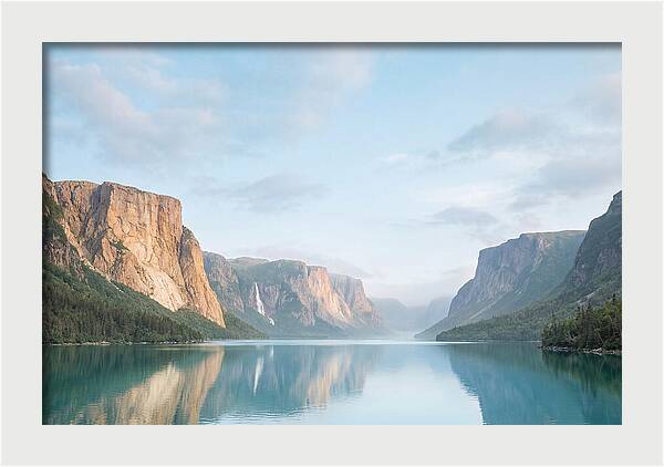 Western Brook Pond Fjord Serenity