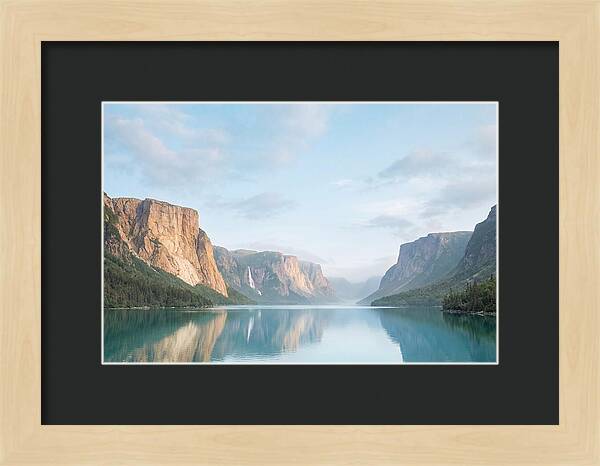 Western Brook Pond Fjord Serenity