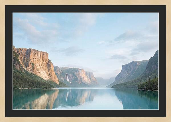 Western Brook Pond Fjord Serenity