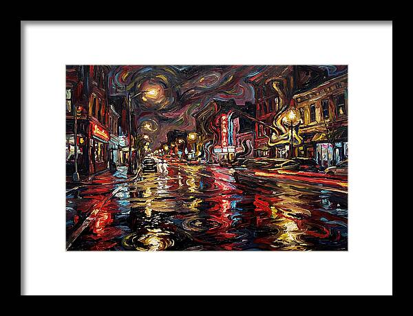 Wet Street Reflections