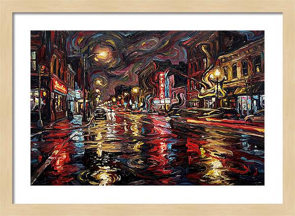 Wet Street Reflections