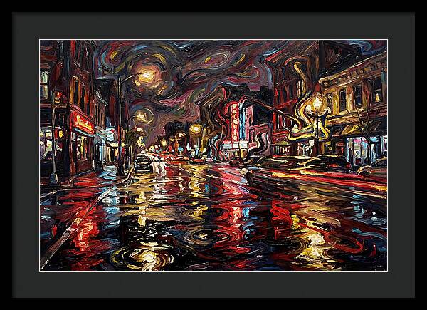 Wet Street Reflections