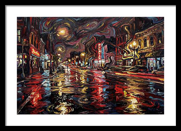 Wet Street Reflections