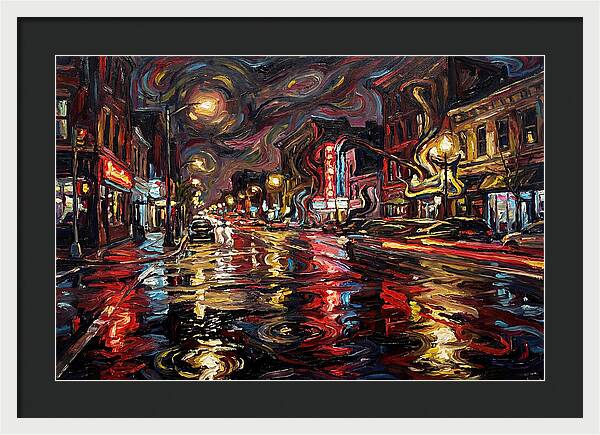 Wet Street Reflections
