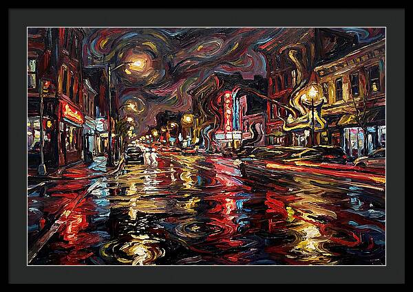Wet Street Reflections