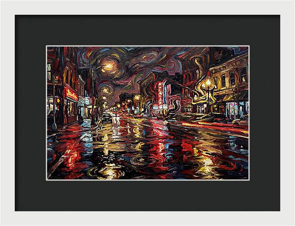 Wet Street Reflections