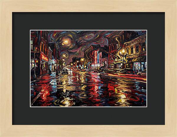 Wet Street Reflections