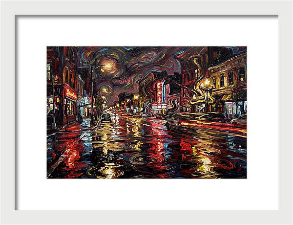 Wet Street Reflections