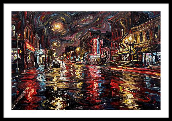 Wet Street Reflections