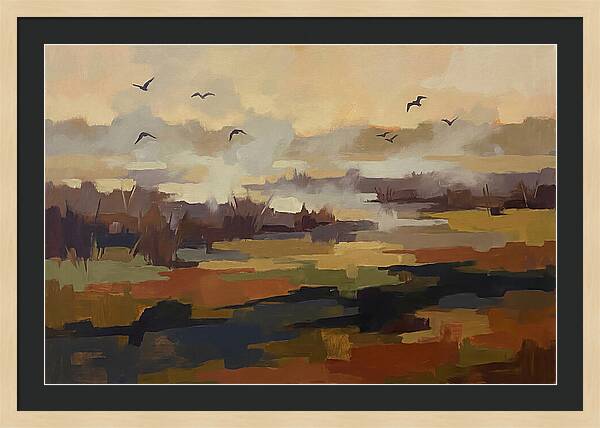 Wetland At Dawn