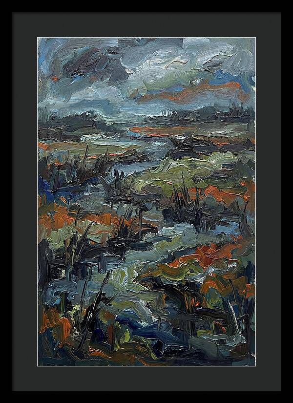 Wetland Landscape Expressionism