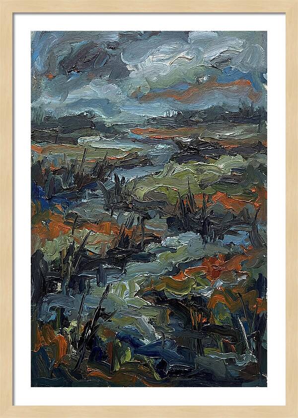 Wetland Landscape Expressionism