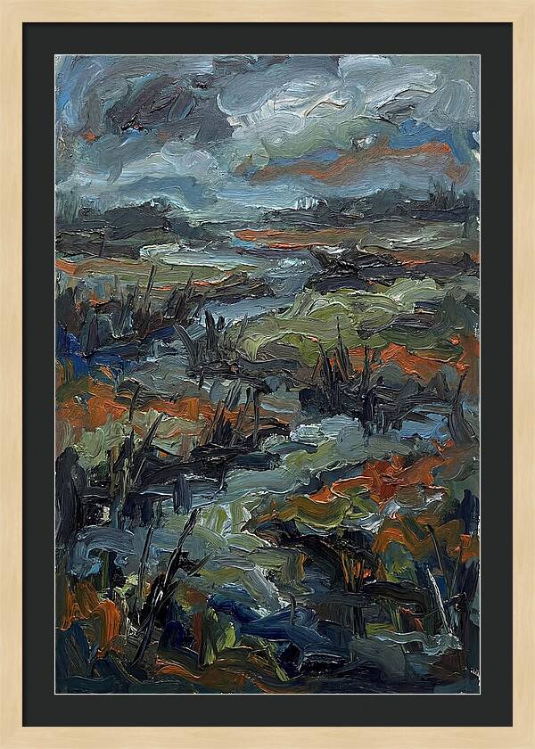 Wetland Landscape Expressionism