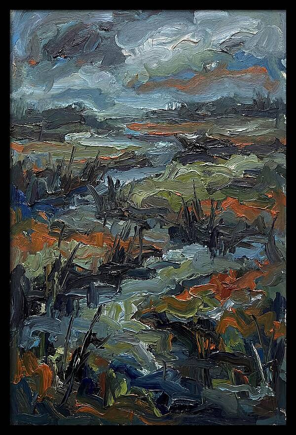 Wetland Landscape Expressionism