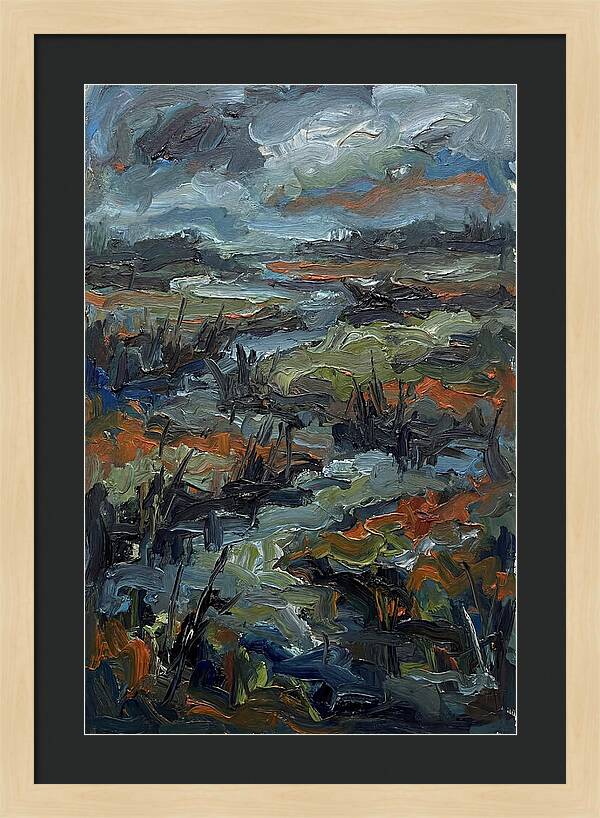 Wetland Landscape Expressionism