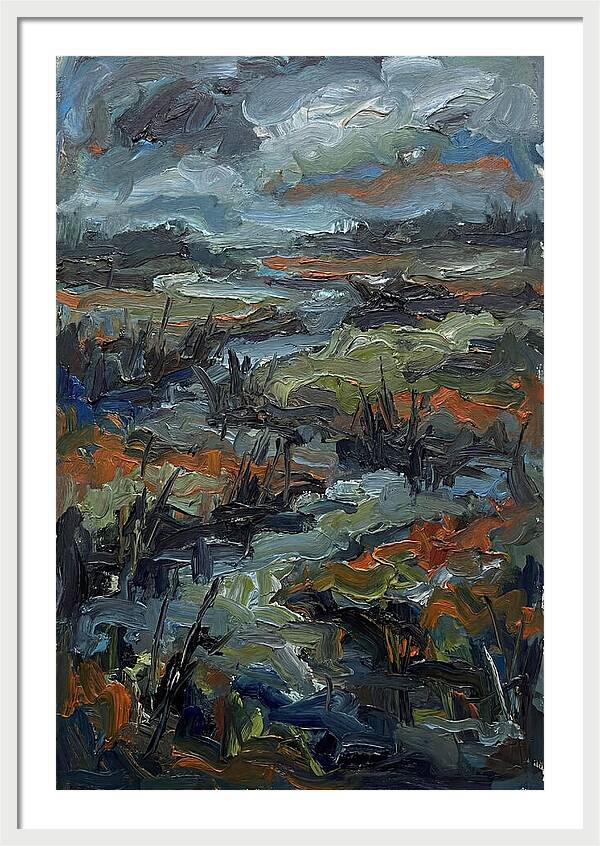 Wetland Landscape Expressionism