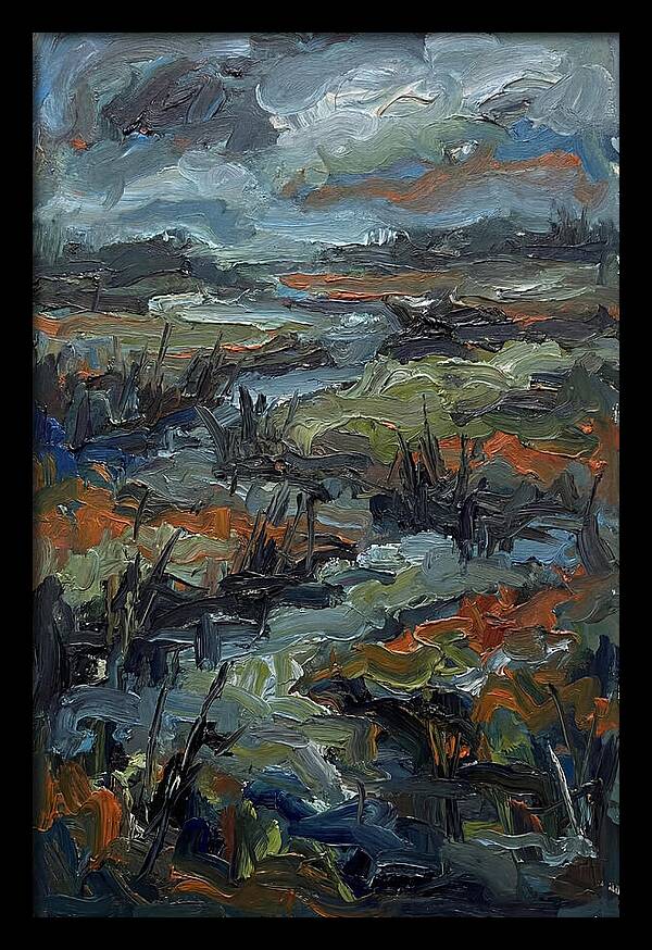 Wetland Landscape Expressionism