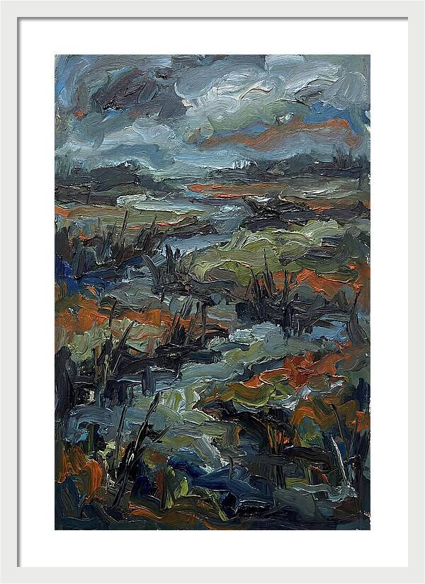 Wetland Landscape Expressionism