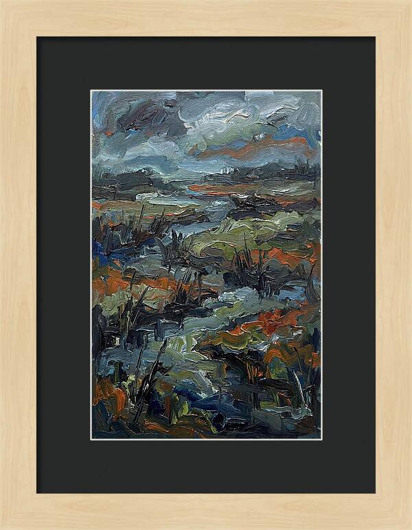 Wetland Landscape Expressionism