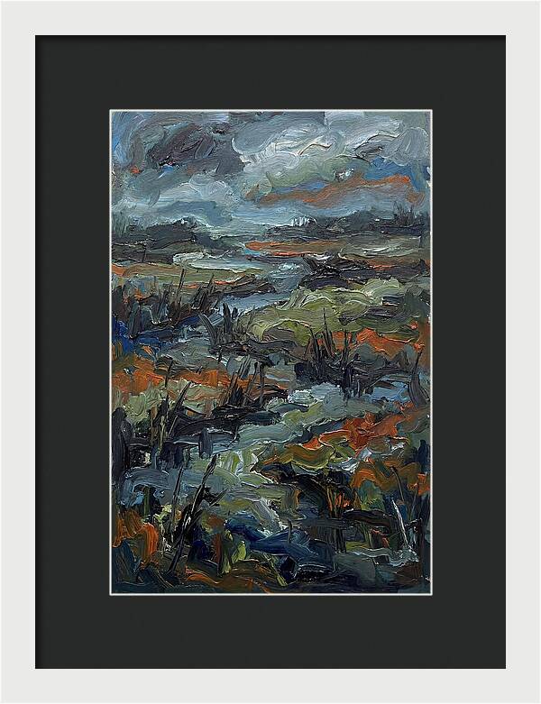 Wetland Landscape Expressionism