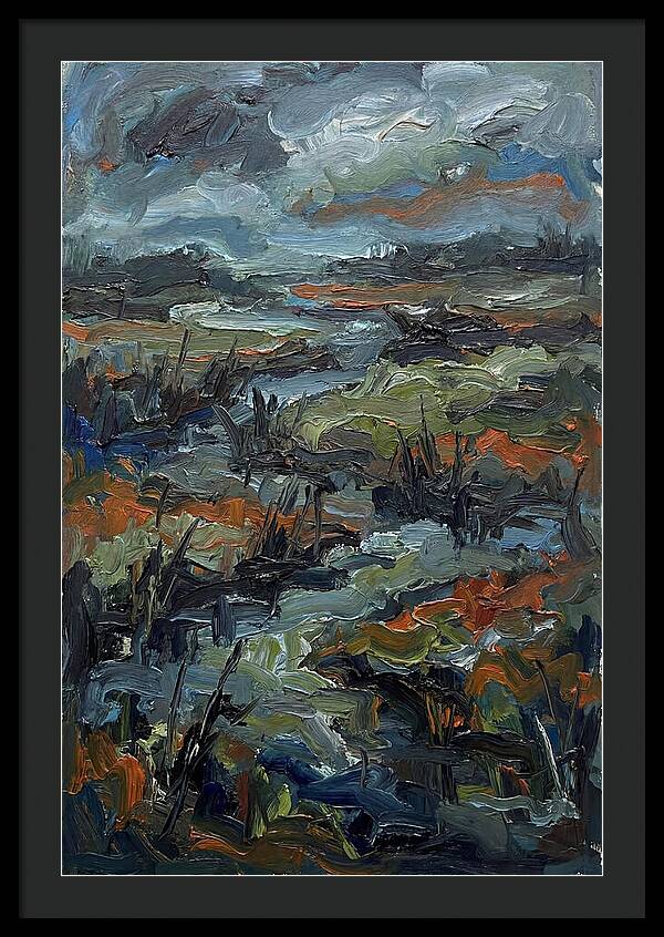 Wetland Landscape Expressionism