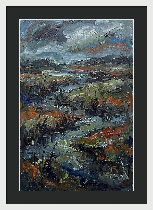 Wetland Landscape Expressionism