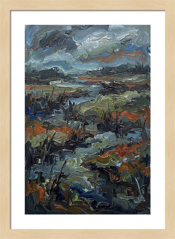 Wetland Landscape Expressionism