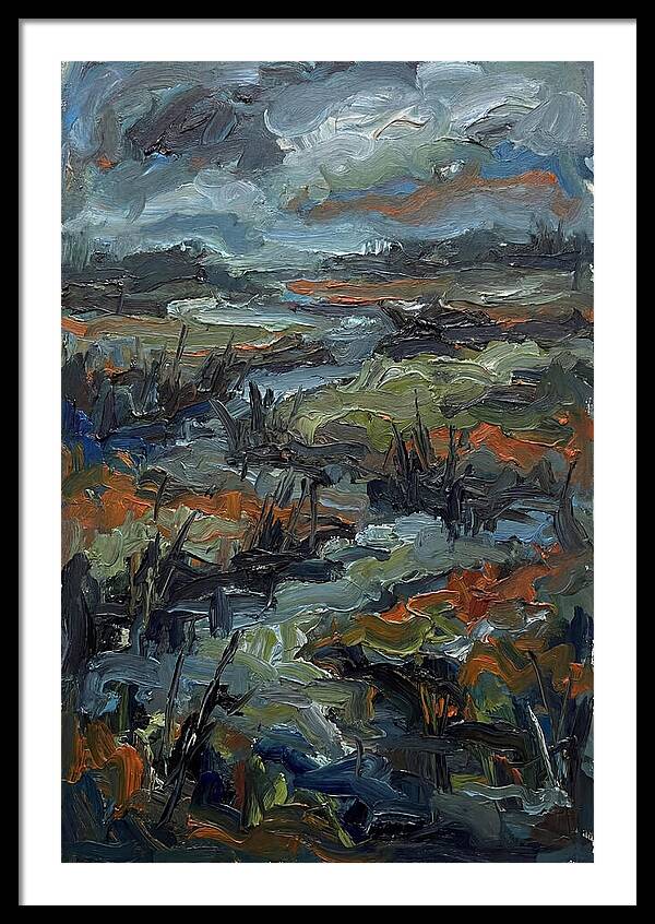 Wetland Landscape Expressionism