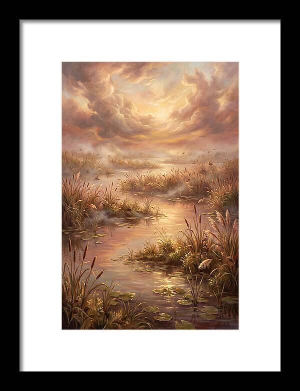 Wetlands At Dusk