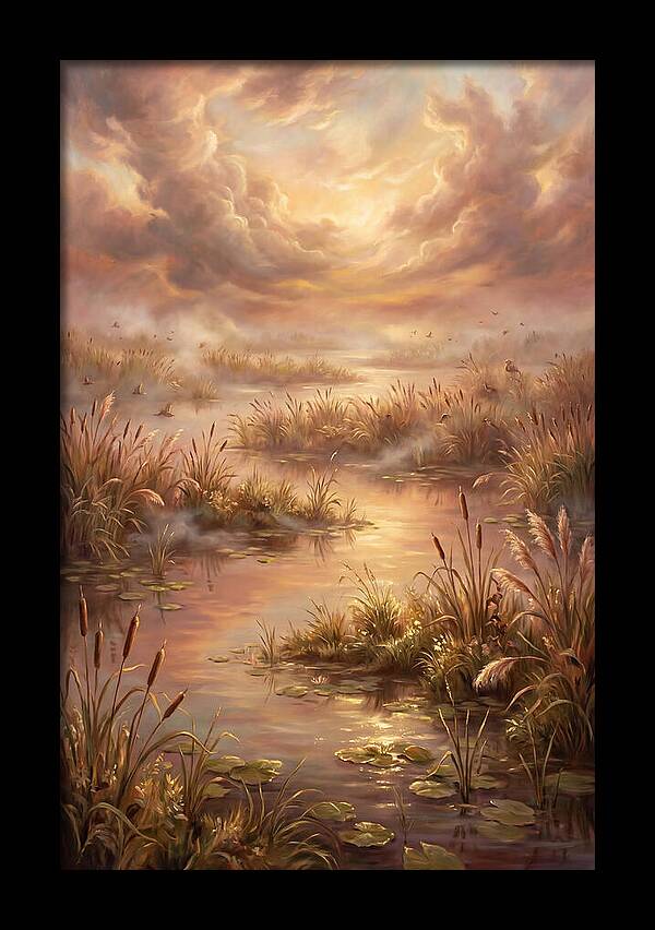 Wetlands At Dusk