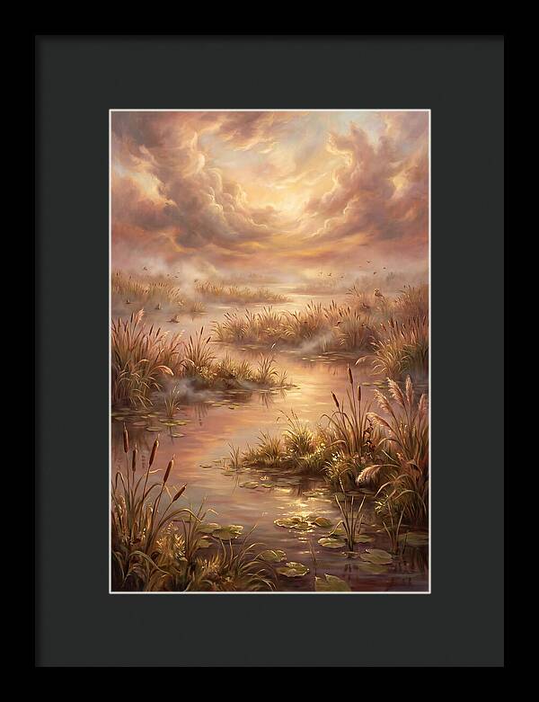 Wetlands At Dusk
