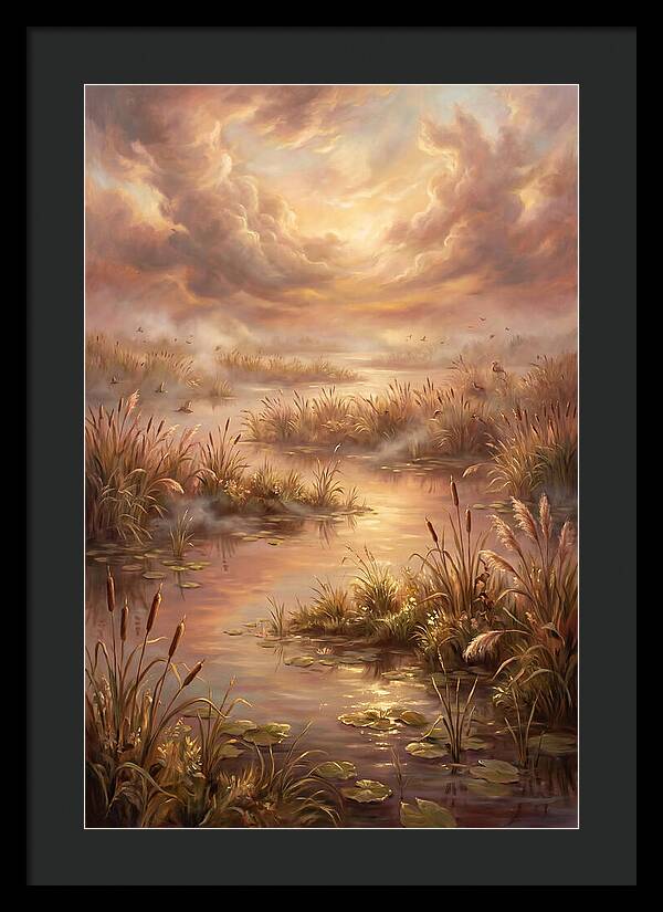 Wetlands At Dusk