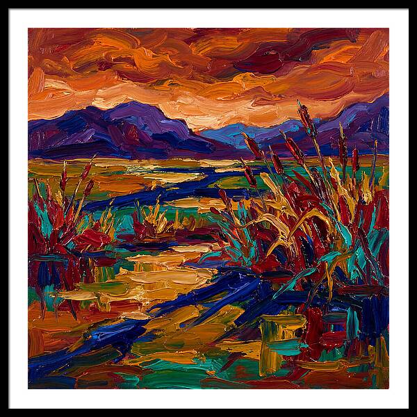 Wetlands Serenity At Dusk
