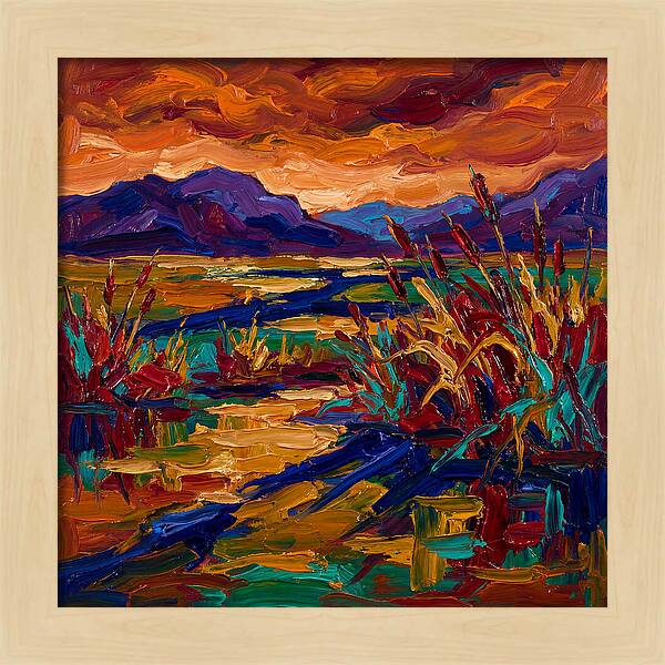 Wetlands Serenity At Dusk