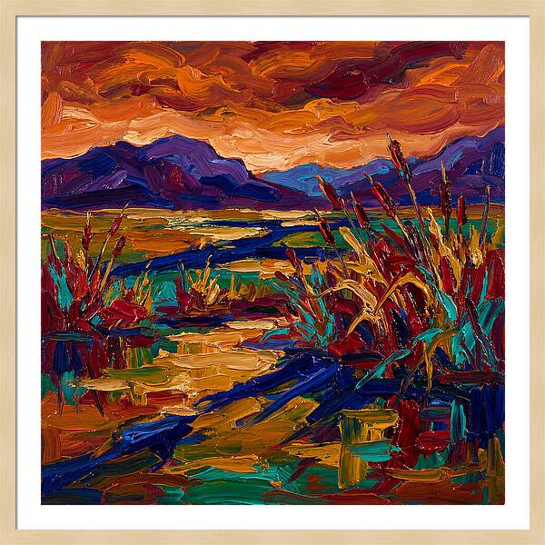 Wetlands Serenity At Dusk